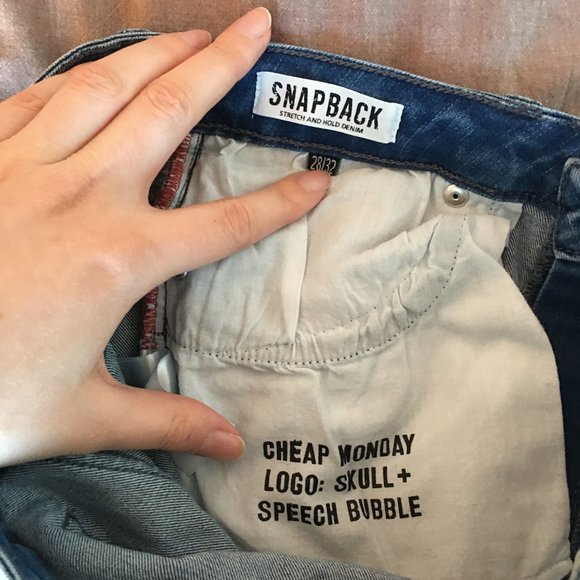 Cheap Monday Light blue Skinny Jeans - Picture 8 of 8